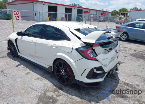 2020 Honda Civic Type R Touring from USA, damaged, VIN SHHFK8G71LU200590